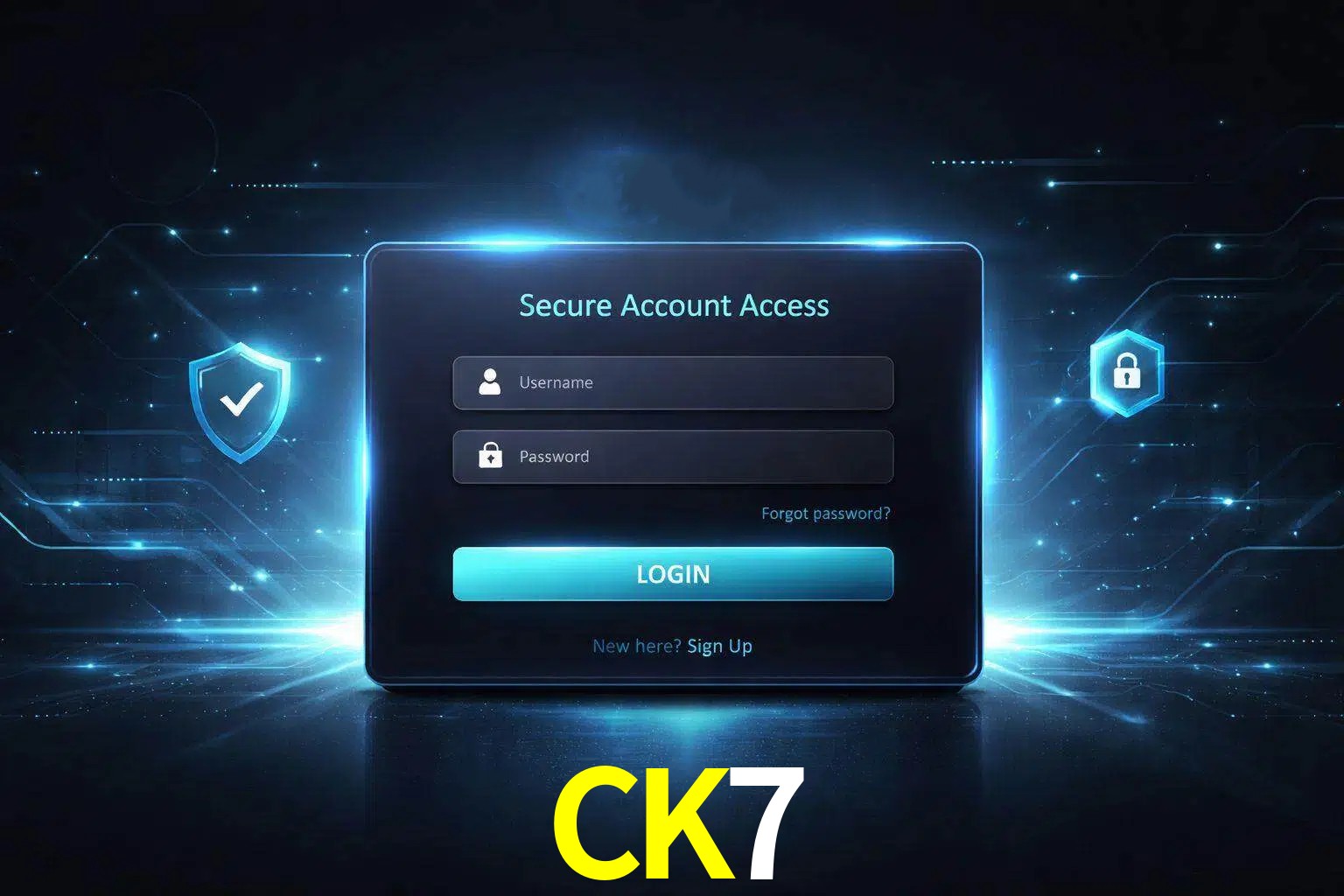 Pantalla de inicio de sesión de cuenta CK7 para usuarios en México